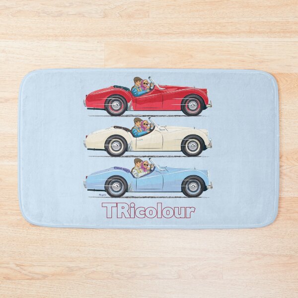 Item preview, A mix of early TRs in Red, White and Blue (RHD) designed and sold by Bigs66.