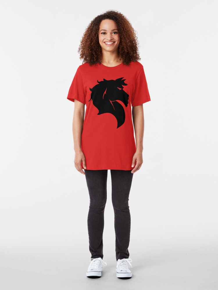 "Horse Logo (Black)" Tshirt by nastythehorse Redbubble