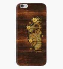 Brass and old wood Steampunk cover iPhone Case