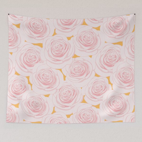 Item preview, Pink roses pattern designed and sold by Delicarte.