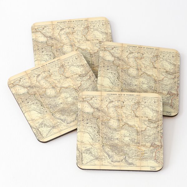 Item preview, Stanford's Map of Western Asia (1885) designed and sold by allhistory.