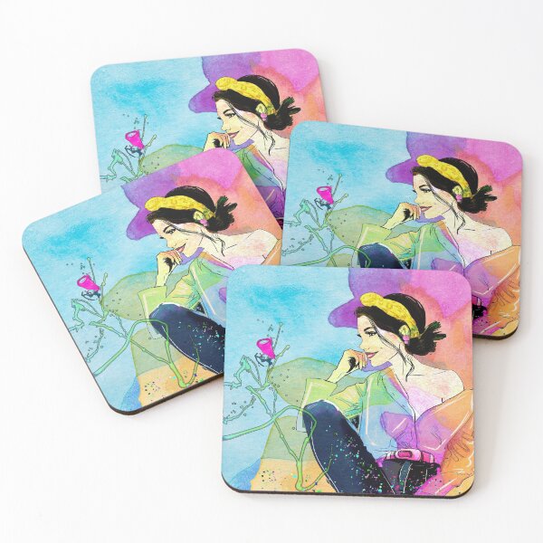 Item preview, The Girl And The Bud designed and sold by Goodaboom.
