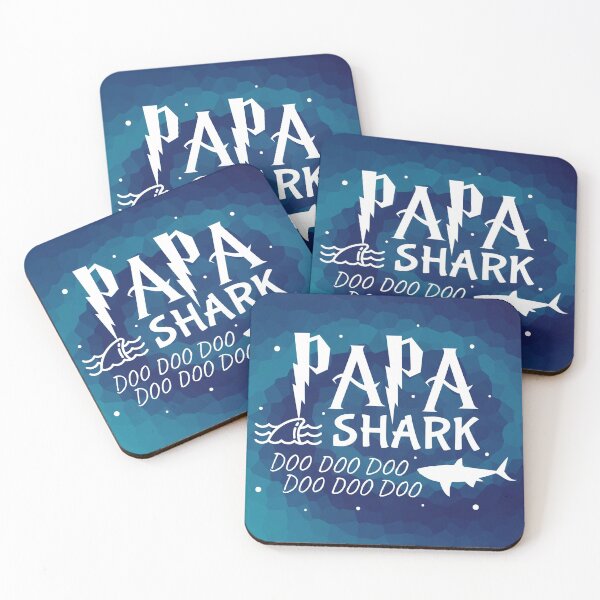 Aperçu de l'œuvre PAPA REQUIN DOO DOO DOO créée et vendue par fantasy-bubble.