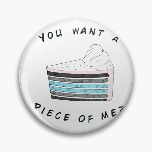 Item preview, You want a piece of me? - Demiboy pride designed and sold by Nekato.