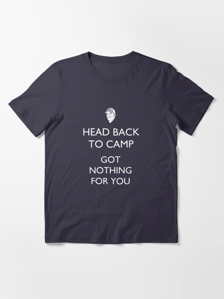 Alternate view of Head Back to Camp - Survivor/Probst Essential T-Shirt