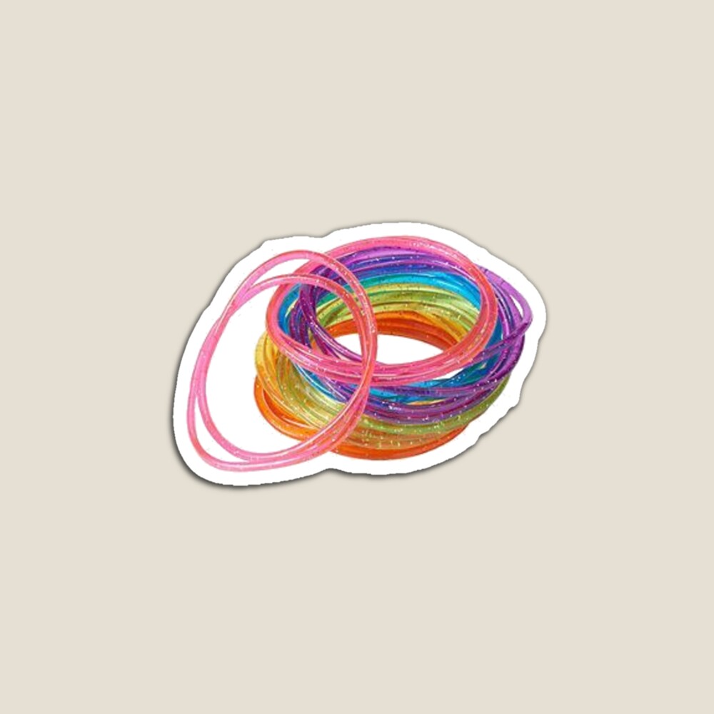 80s rainbow jelly bracelets | Kindheitserinnerungen, Kindheit, Erinnerungen