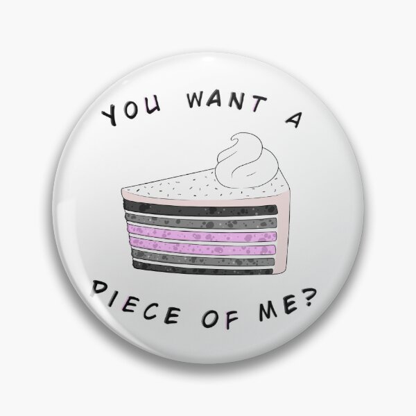 Item preview, You want a piece of me? Demigirl pride designed and sold by Nekato.