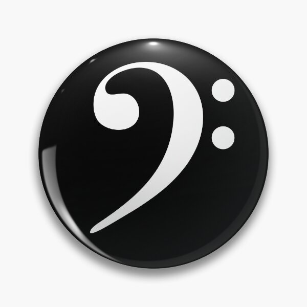 Item preview, Baseline Beat Bass Clef music symbol designed and sold by Glimmersmith.