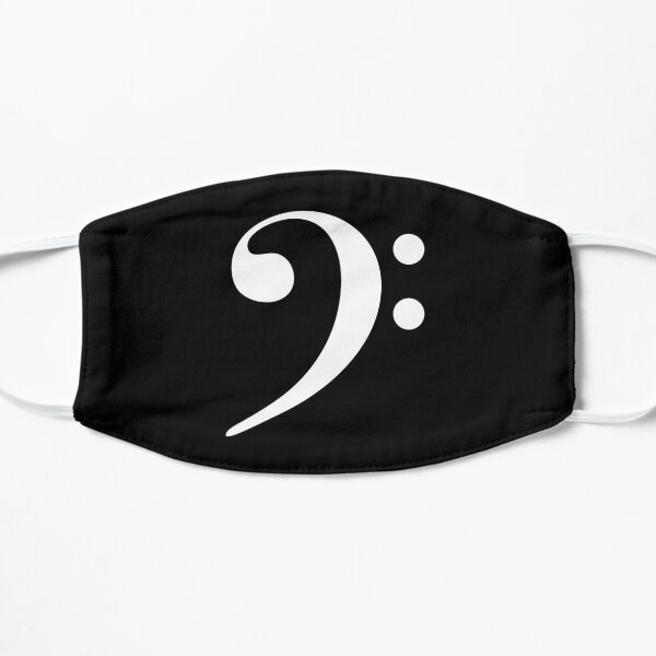 Baseline Beat Bass Clef music symbol Flat Mask