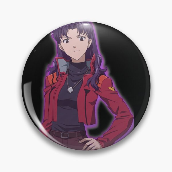 Item preview, neon genesis evangelion misato designed and sold by Kirstan Redding.