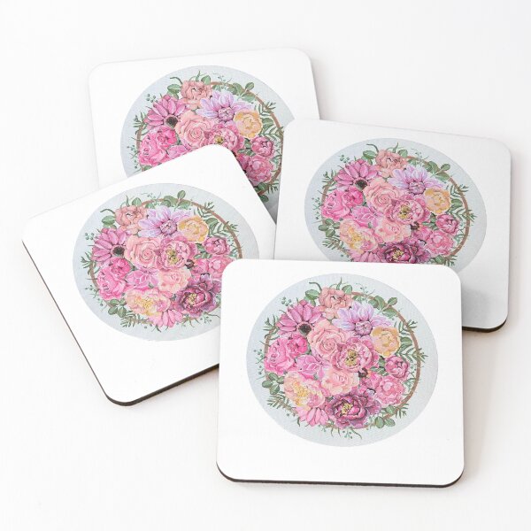 Artikelvorschau, Blumenkreis entworfen und verkauft von Elizabeth Rayes.