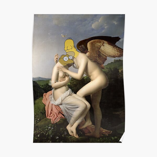 Cupid et Peanut Poster