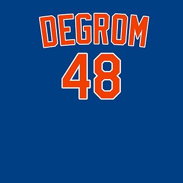 New York Mets Jacob deGrom #48 Jersey Size Women’s Small