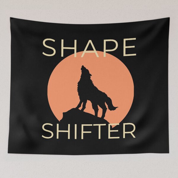 Item preview, Shape Shifter Wolf Spirit Animal Mythology designed and sold by StudioTina.
