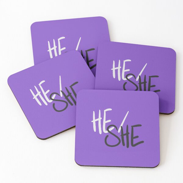Item preview, HE/SHE, v5, grey/purple designed and sold by Skyler Orion X.