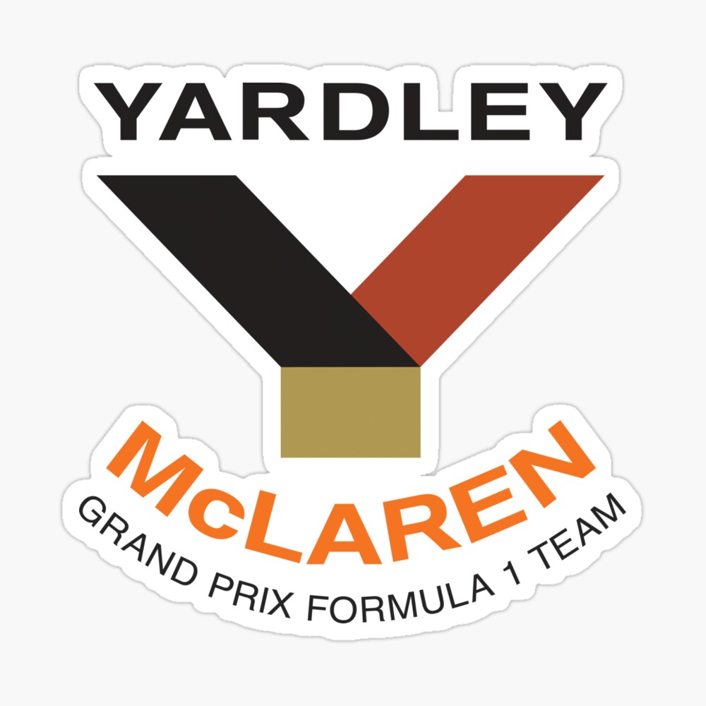 Yardley Mclaren Formula One Team 1971 74 F1 Logo Peter Revson