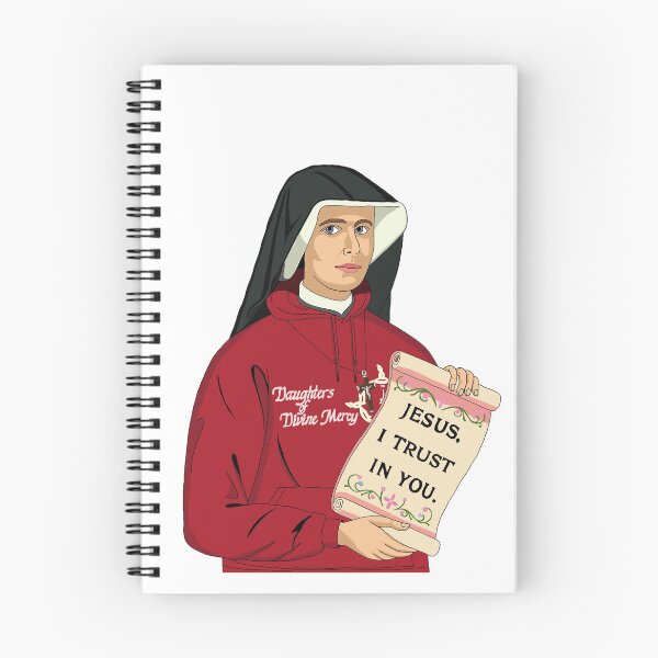 Item preview, St. Faustina in DDM Hoodie designed and sold by isaaciniguez.