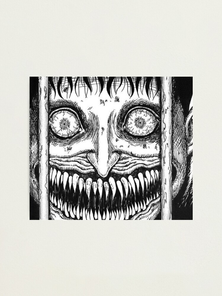 Lámina fotográfica «Junji ito - Yami no Koe» de HiimSam | Redbubble