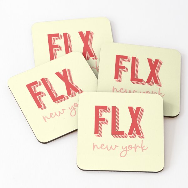 Item preview, FLX NY coral/red designed and sold by bellabarbagallo.