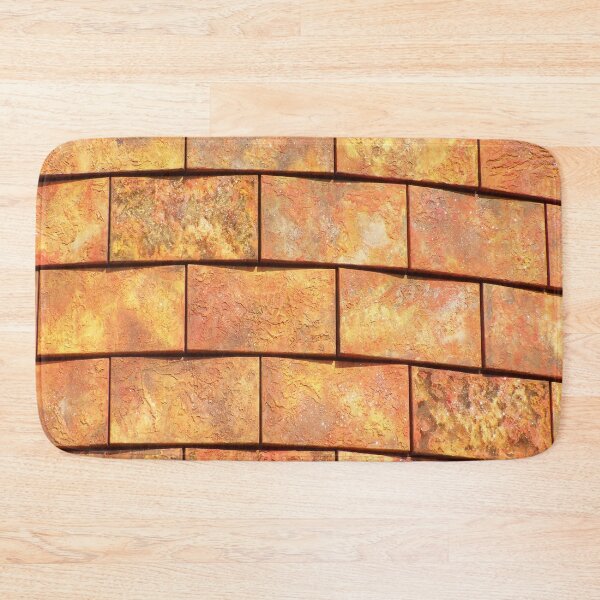 Item preview, Orange brick wall designed and sold by Boscastle.