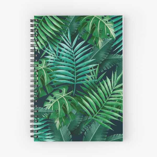 Item preview, Large tropical green leaves background designed and sold by JullBidukha.