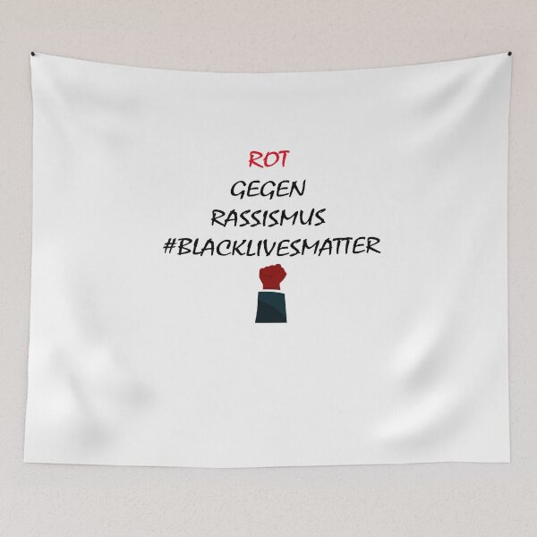 Artikelvorschau, Rot Gegen Rassismus #blacklivesmatter Klassisches T-Shirt entworfen und verkauft von Beamazing15.