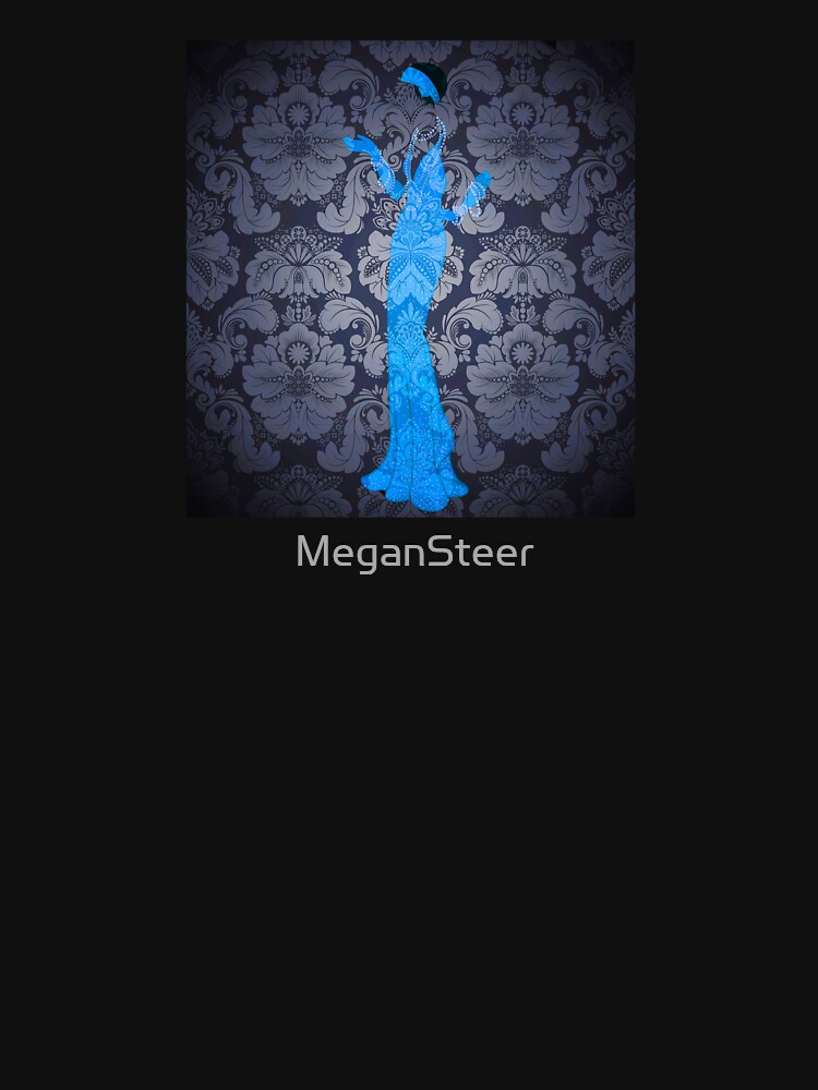 The Blue Ghost Downstairs by MeganSteer