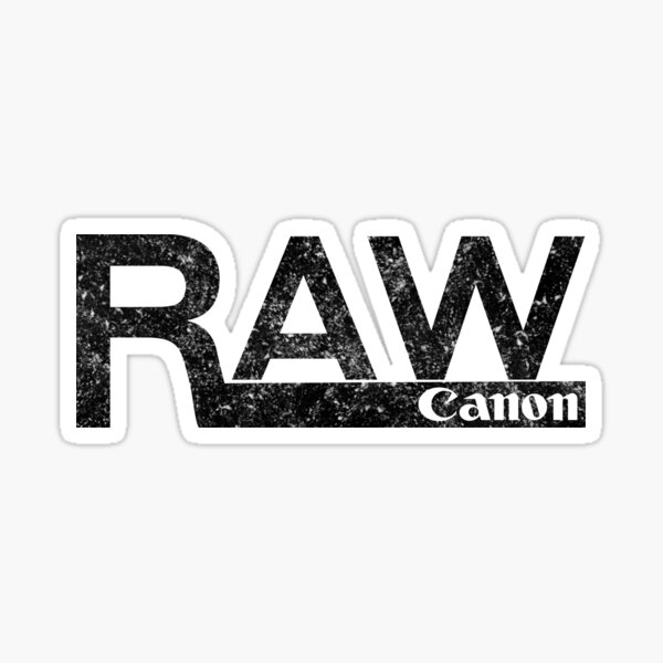 Raw-Canon Sticker