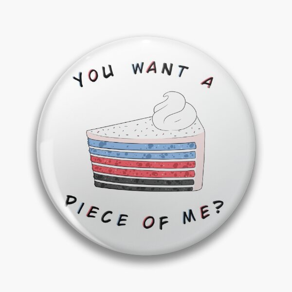 Item preview, You want a piece of me? - Polyamorous pride designed and sold by Nekato.