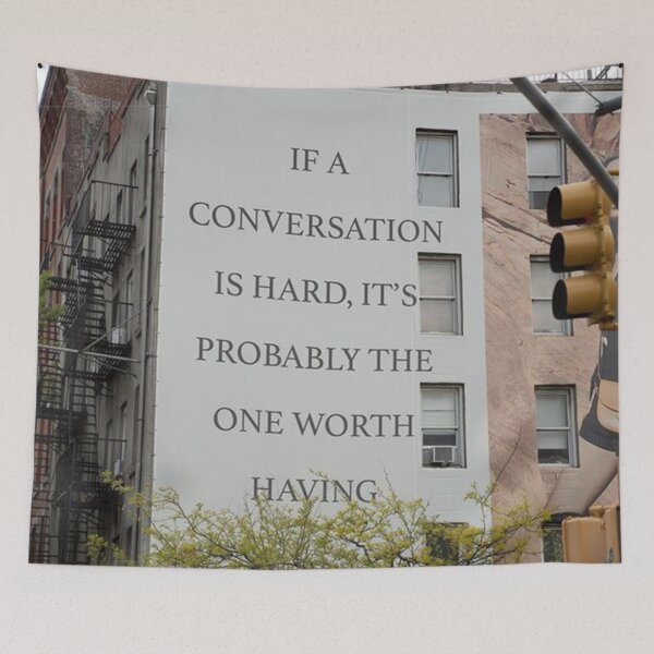 Item preview, HARD CONVERSATIONS designed and sold by moodbubble.