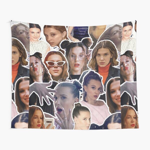 Millie Bobby Brown Tapestries Redbubble - millie bobby brown roblox