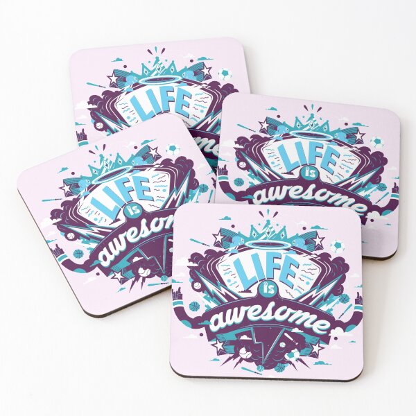 Item preview, LIFE IS AWESOME quote designed and sold by Arko  Ranger.
