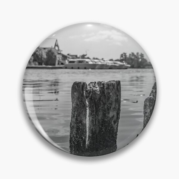 Item preview, Wooden mooring posts on the River Bure in Horning, Norfolk designed and sold by yackers1.