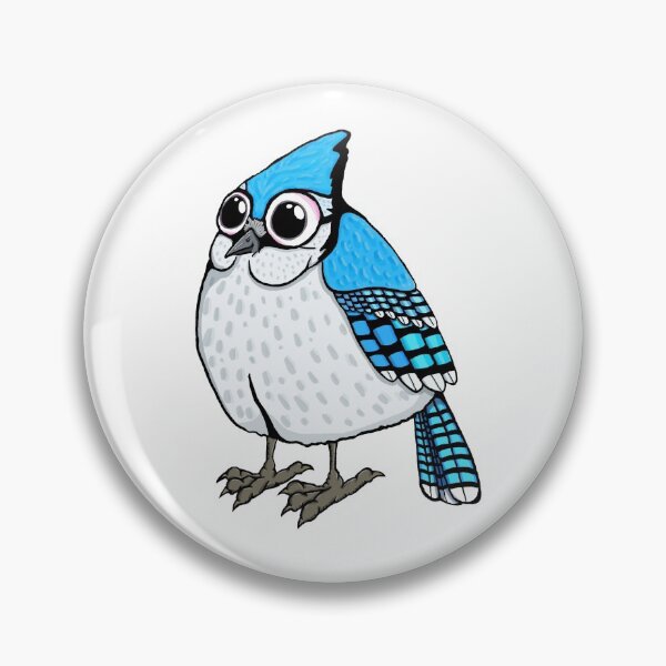 Item preview, Bashful Bluejay  designed and sold by NewWorldAster.