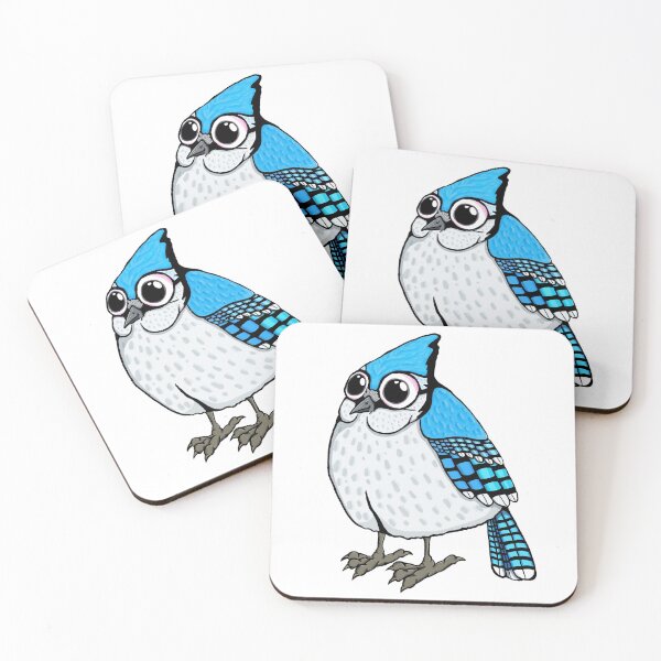 Item preview, Bashful Bluejay  designed and sold by NewWorldAster.
