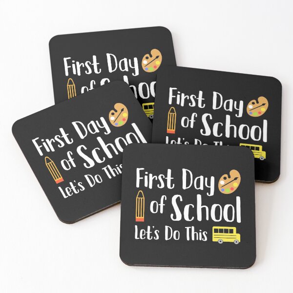 Item preview, First Day of School Let's Do This designed and sold by EstelleStar.