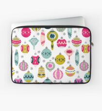 Ornaments - White by Andrea Lauren Laptop Sleeve