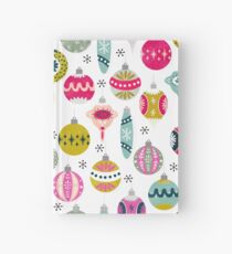 Ornaments - White by Andrea Lauren Hardcover Journal