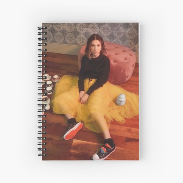 Millie Bobby Brown Spiral Notebook