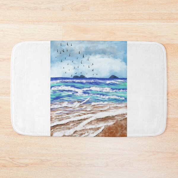 Item preview, Beach, Beach Digital Art Print,  Ocean , Lake , Coastal Set Art ,beach Surfing Print, California Print ,Summer Print ,Sunny Day  designed and sold by AnuKumariVerma.