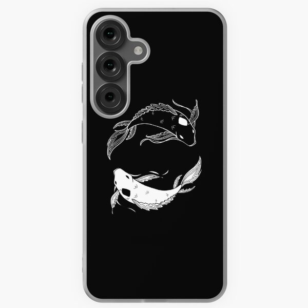 Item preview, white on black spirit fish atla designed and sold by kingwise.