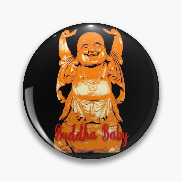Item preview, Buddha Baby quote with Laughing Buddha Image designed and sold by ClaraMargarita.