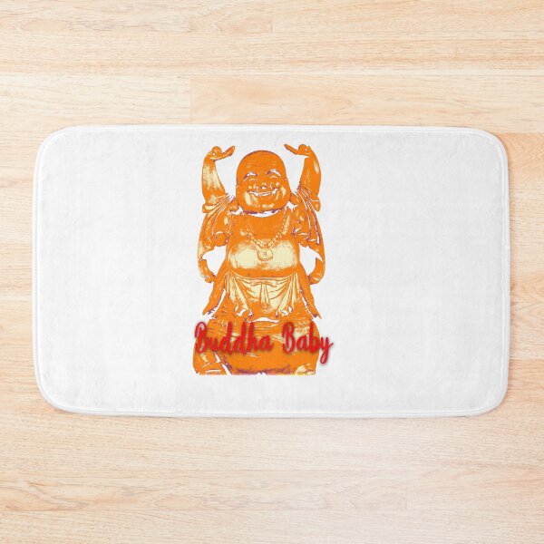 Item preview, Buddha Baby quote with Laughing Buddha Image designed and sold by ClaraMargarita.