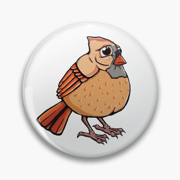 Item preview, Cautious Cardinal   designed and sold by NewWorldAster.