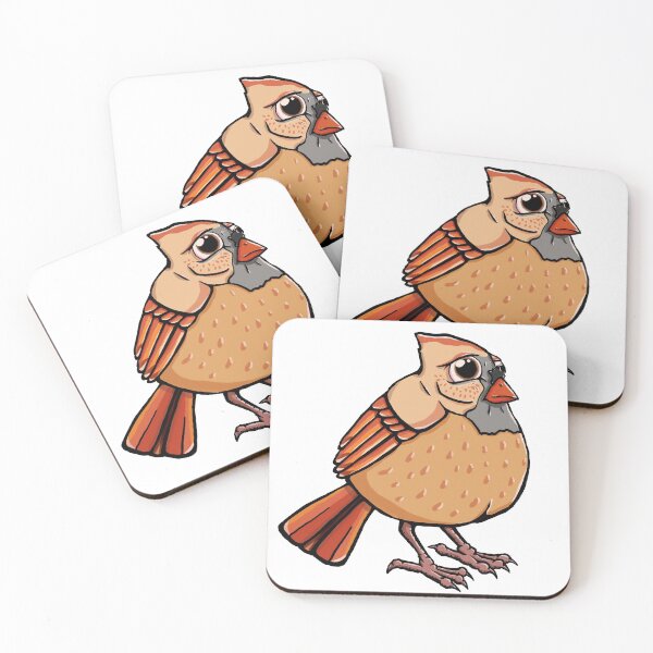 Item preview, Cautious Cardinal   designed and sold by NewWorldAster.