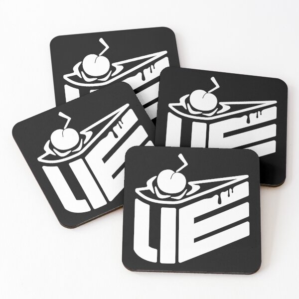 Item preview, The Cake is a Lie (White) designed and sold by Anonymouse Apparel.