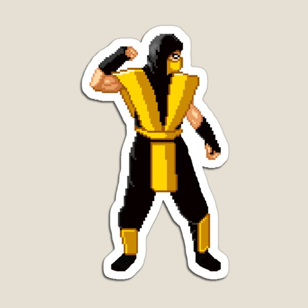  Ata-Boy Mortal Kombat Classic Magnet - Sub Zero and Scorpion  Fatality Officially Licensed 2.5 x 3.5 Magnet for Refrigerators,  Whiteboards & Locker Decorations… : Home & Kitchen