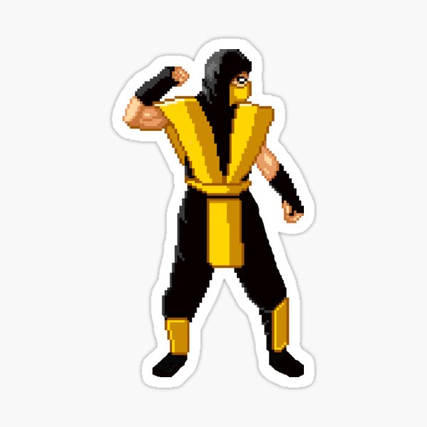 Baraka mortal kombat Sticker for Sale by SkeleMod