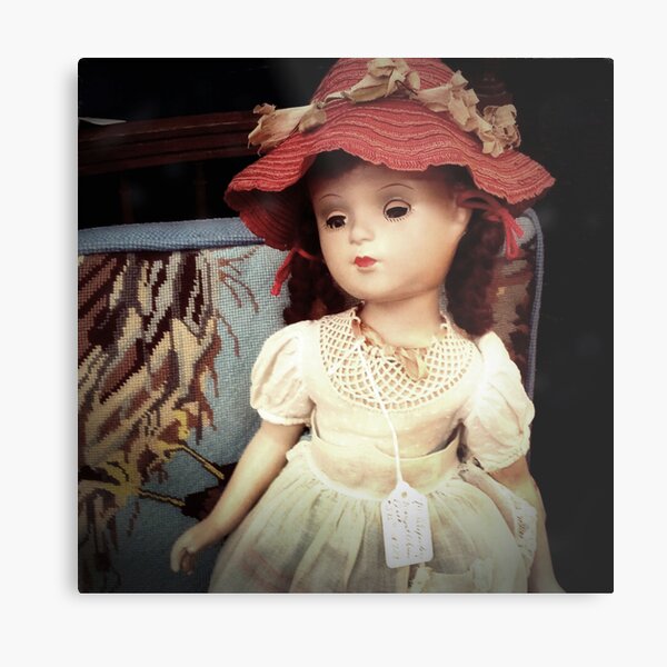 Vintage Doll for Sale Metal Print