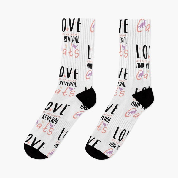 Item preview, Love One Man And Several Cats, Cats Owner, for him, For her, Gift Funny Geek designed and sold by ahmedelatitt.